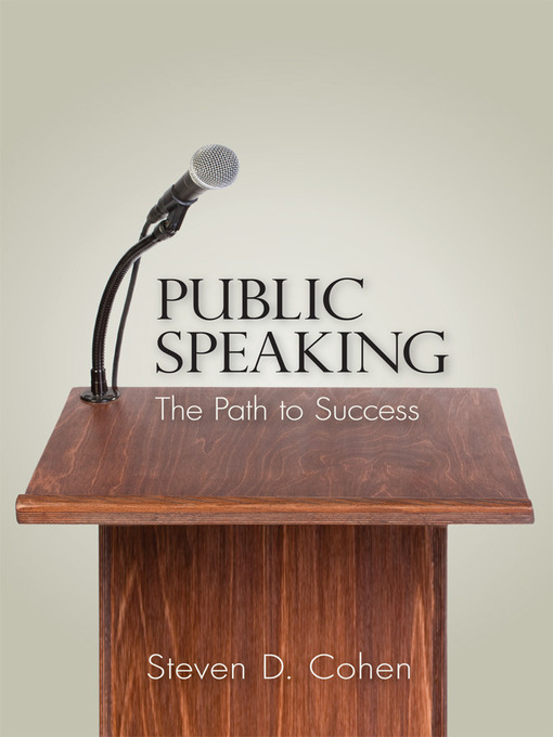 Title details for Public Speaking by Steven D. Cohen - Wait list